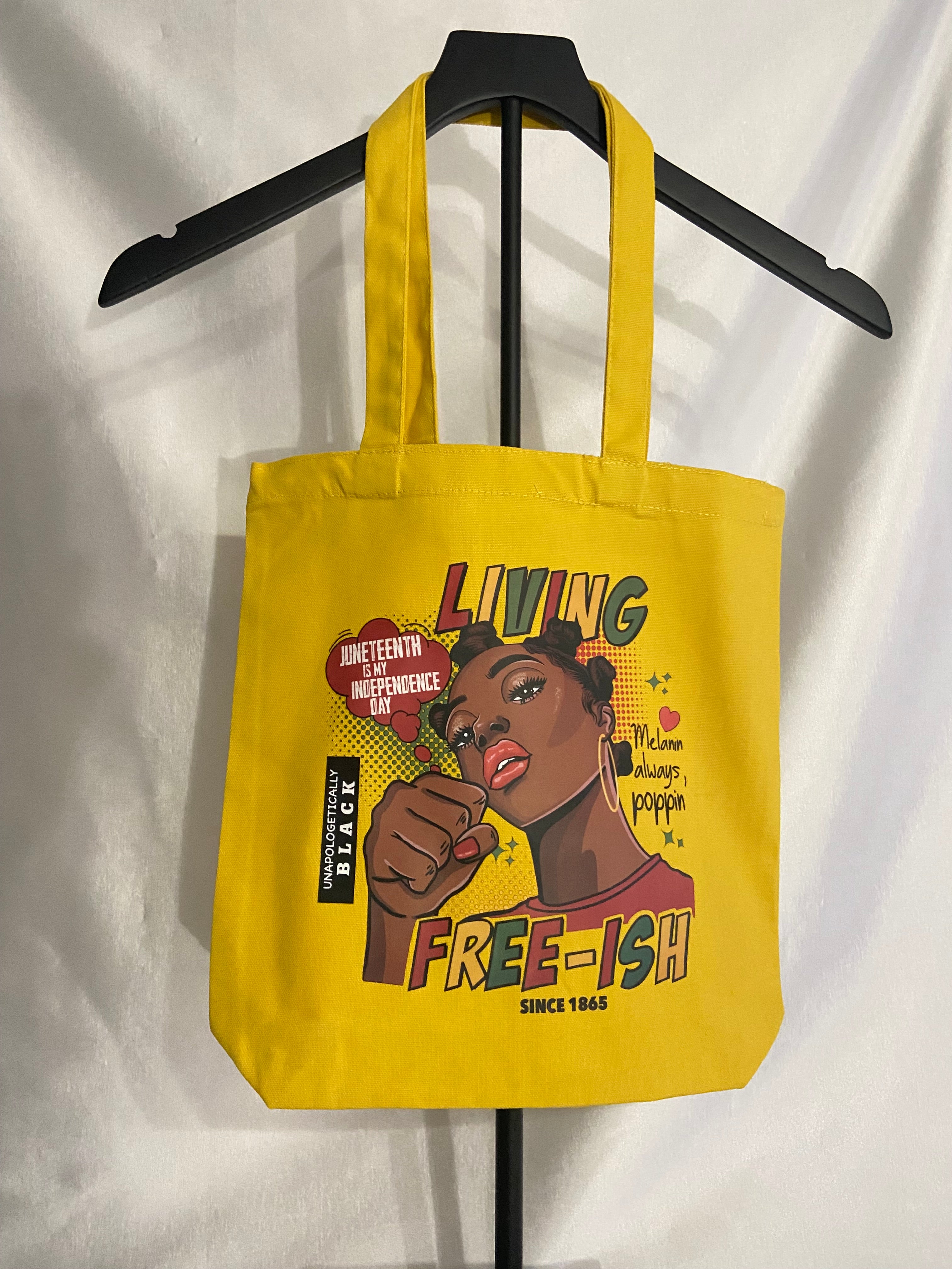 Juneteenth Canvas Bag